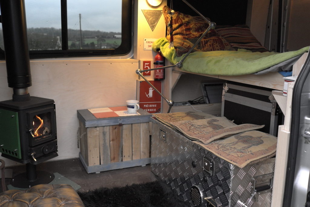 small stove for a van