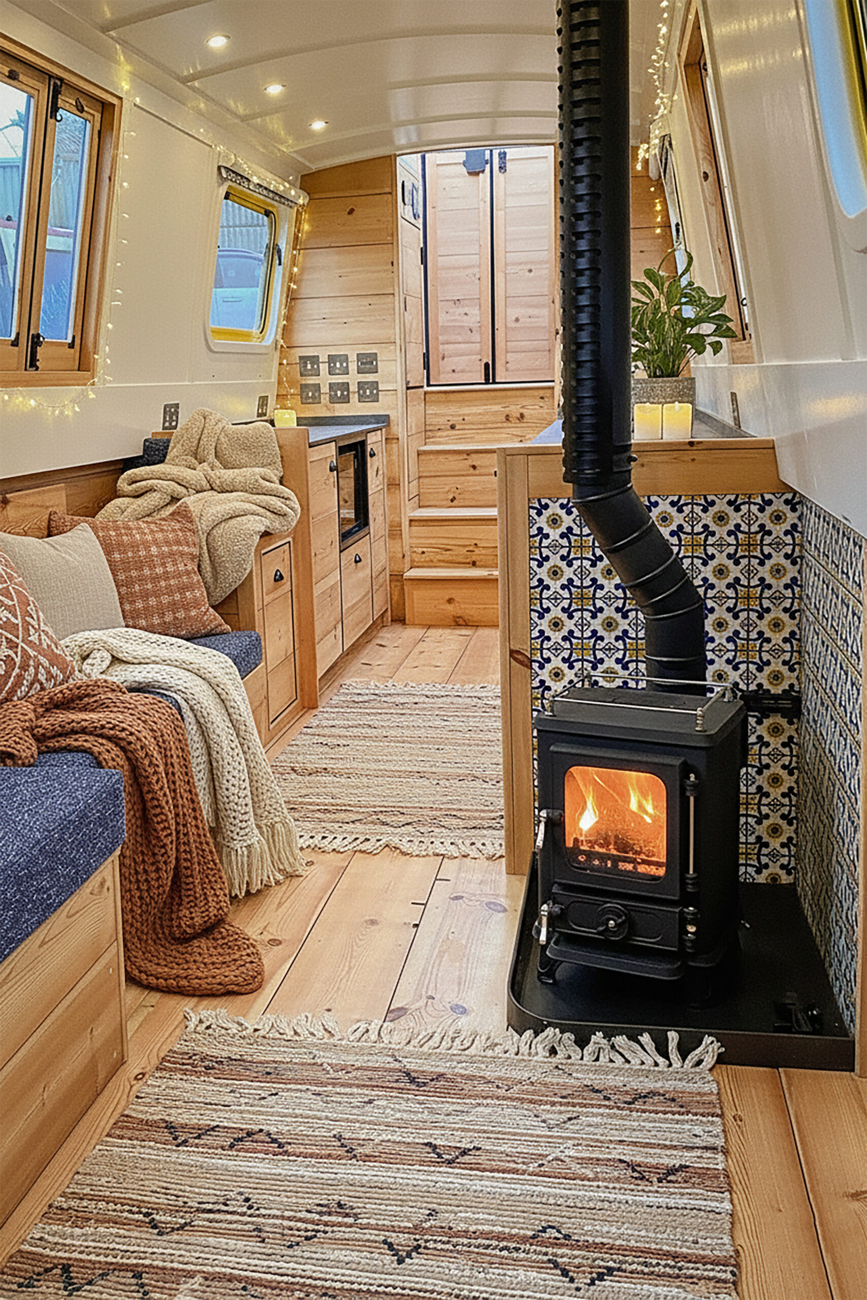 Sunflower Canal Boat