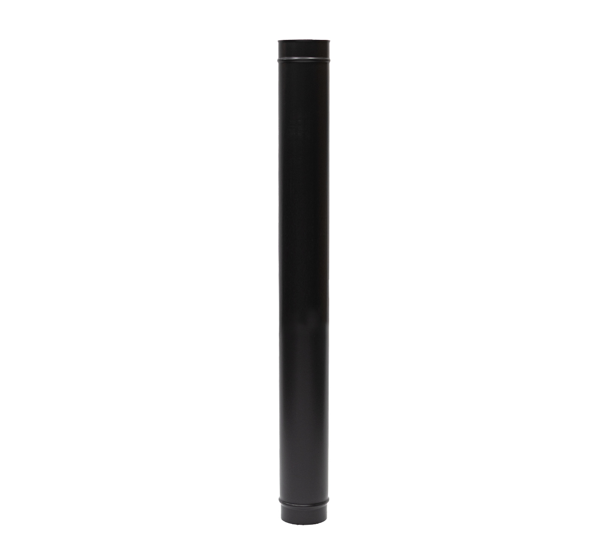 100mm Single Wall Vitrelux Flue Pipe - 1000mm Length