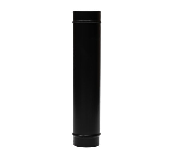 100mm Single Wall Vitrelux Flue Pipe - 500mm Length