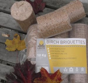 Lekto Birch Briquettes for small stoves - Review