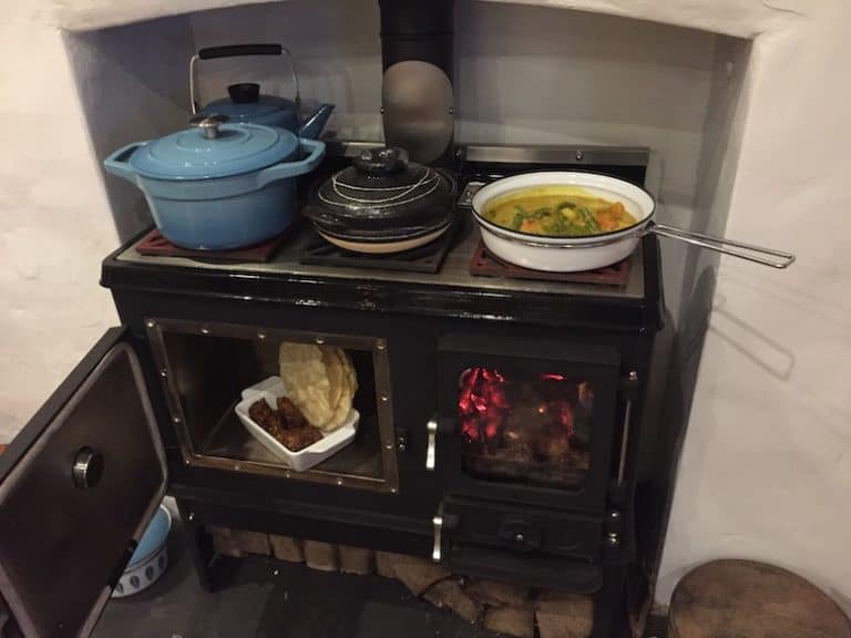 How To Cook On A Small Wood Stove.