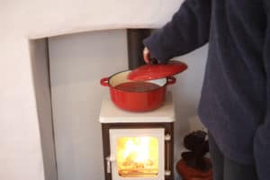 tiny woodstove