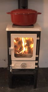 Cooking on a Small Wood Stove