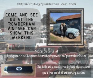 powderham car show ad