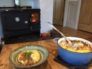 shepherds hut small stove