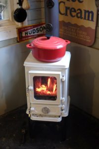 cooking on your wood burning stove