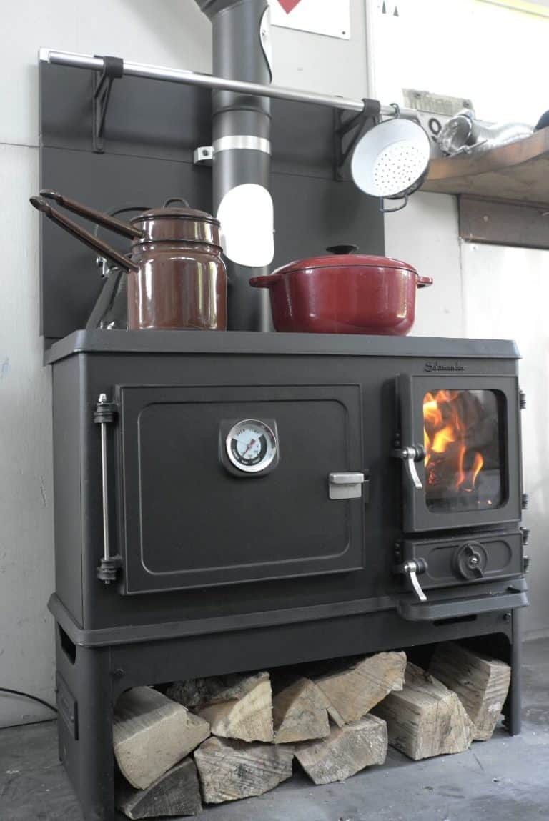 The Little Range - Multi-fuel Cast Iron Cook Stove - Salamander Stoves