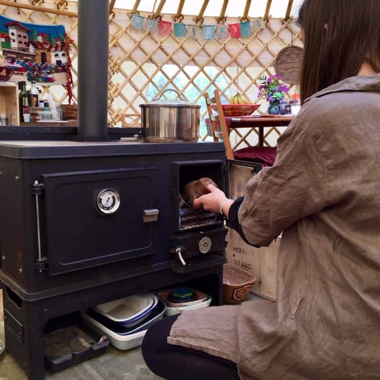Cooking on a Wood Stove