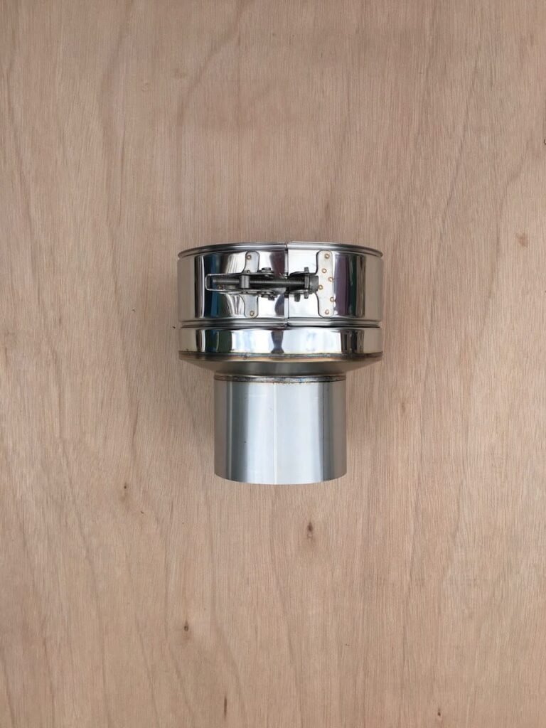 100mm Twin Wall Insulated Flue – Appliance Connector
