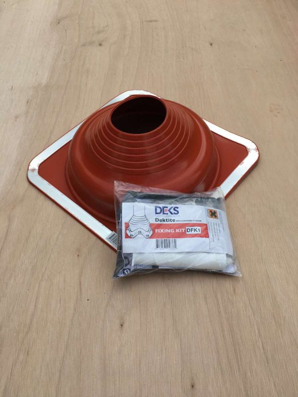 dektite silicone roof flashing and fixing kit for small wood burning stoves 1