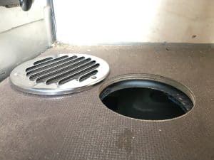 Installing-a-small-wood-stove-into-a-vehicle-fitting-an-air-vent
