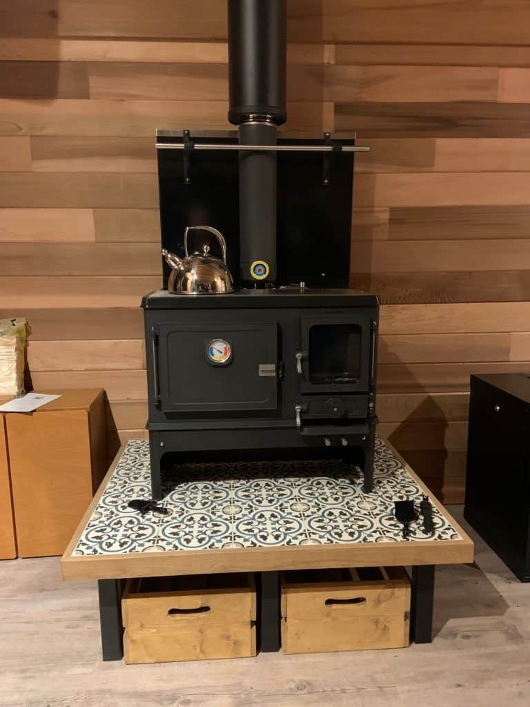 wood burning cookstove
