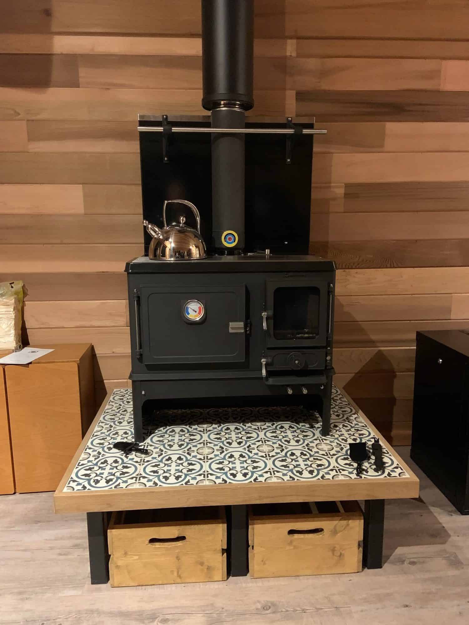 Craig Ashford Little Range Cook Stove Installation rotated