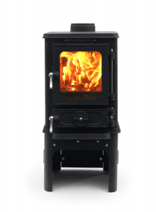 Eco Design Hobbit Stove With Stand And Rear Flue Wedge