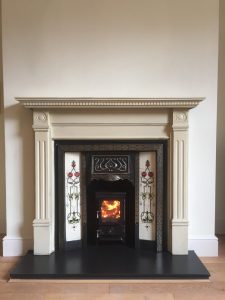 Salamander Stoves The Hobbit Small Wood Burning Stove Installed In A Victorian Fireplace By ONeill Brickwork Ltd 1