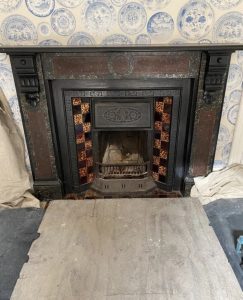 Salamander Stoves The Hobbit Small Wood Burning Stove Installed Into A Victorian Fireplace Cheshire Stoves 14