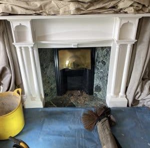 Salamander Stoves The Hobbit Small Wood Burning Stove Installed Into A Victorian Fireplace Cheshire Stoves 4