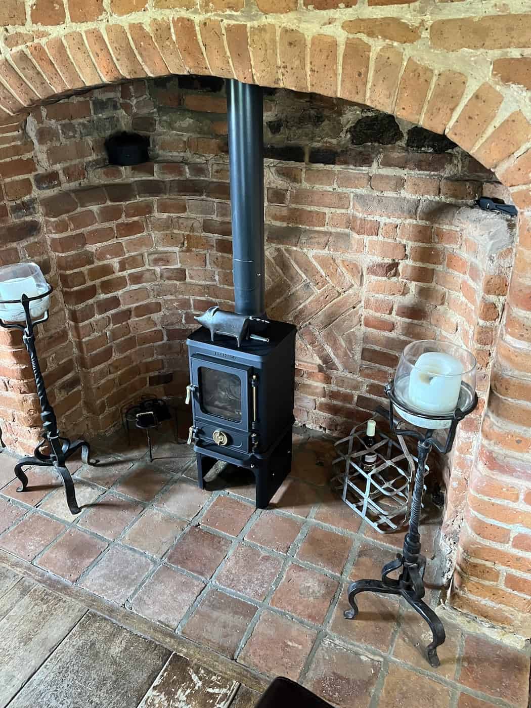 Salamander Stoves The Hobbit Small Wood Burning Stove Review Inglenook Brickwork