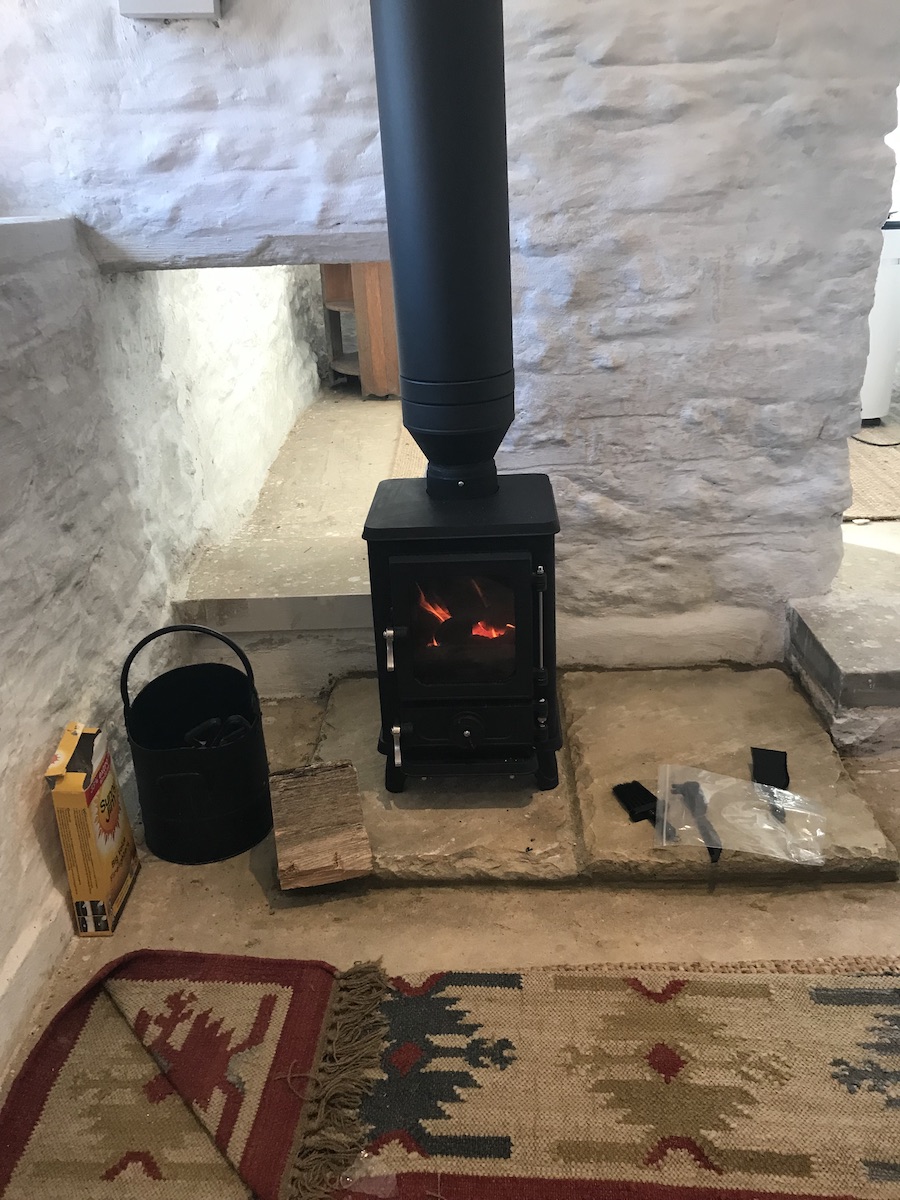 Salamander Stoves The Hobbit Small Wood Burning Stove Review Red Cow Music