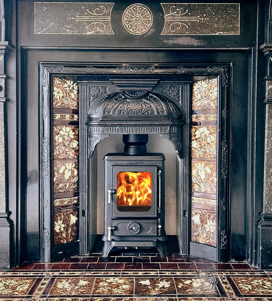 wood stove installation process