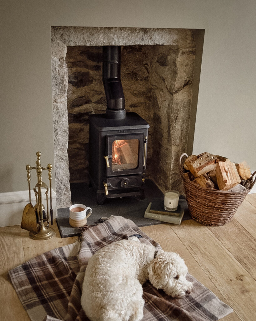 how to install a wood burning stove