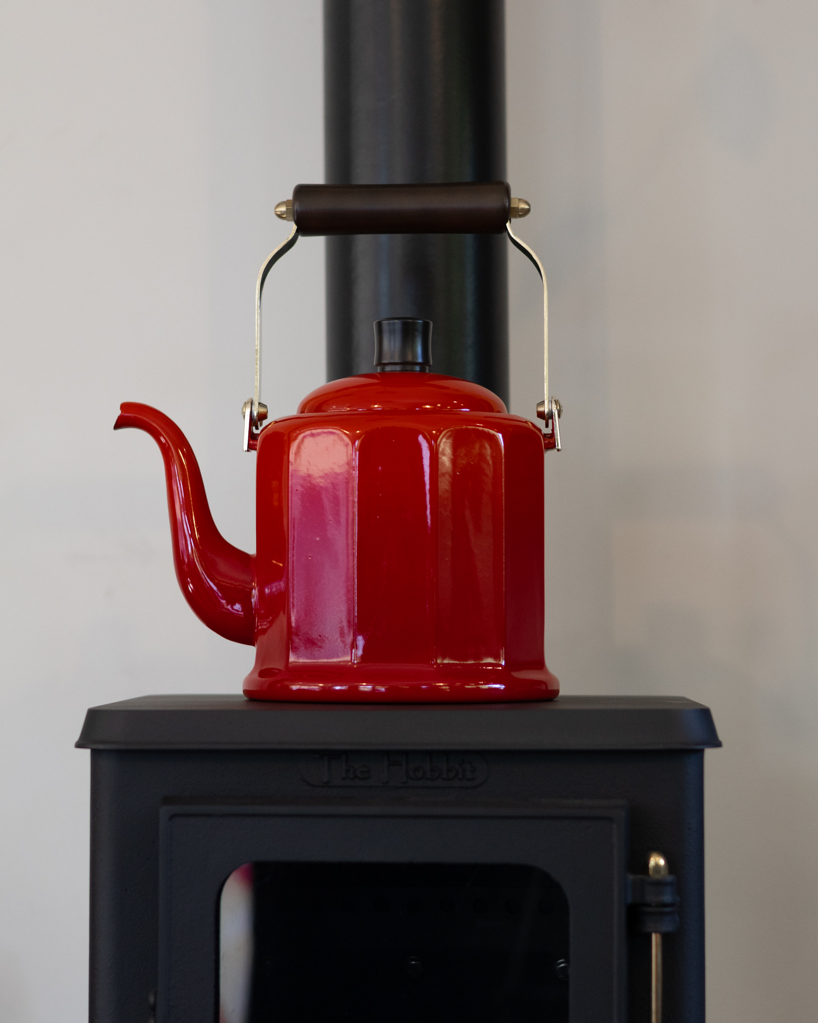 log burner kettle