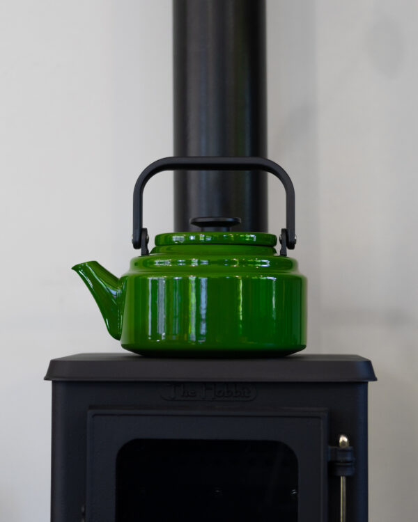 log burner kettle
