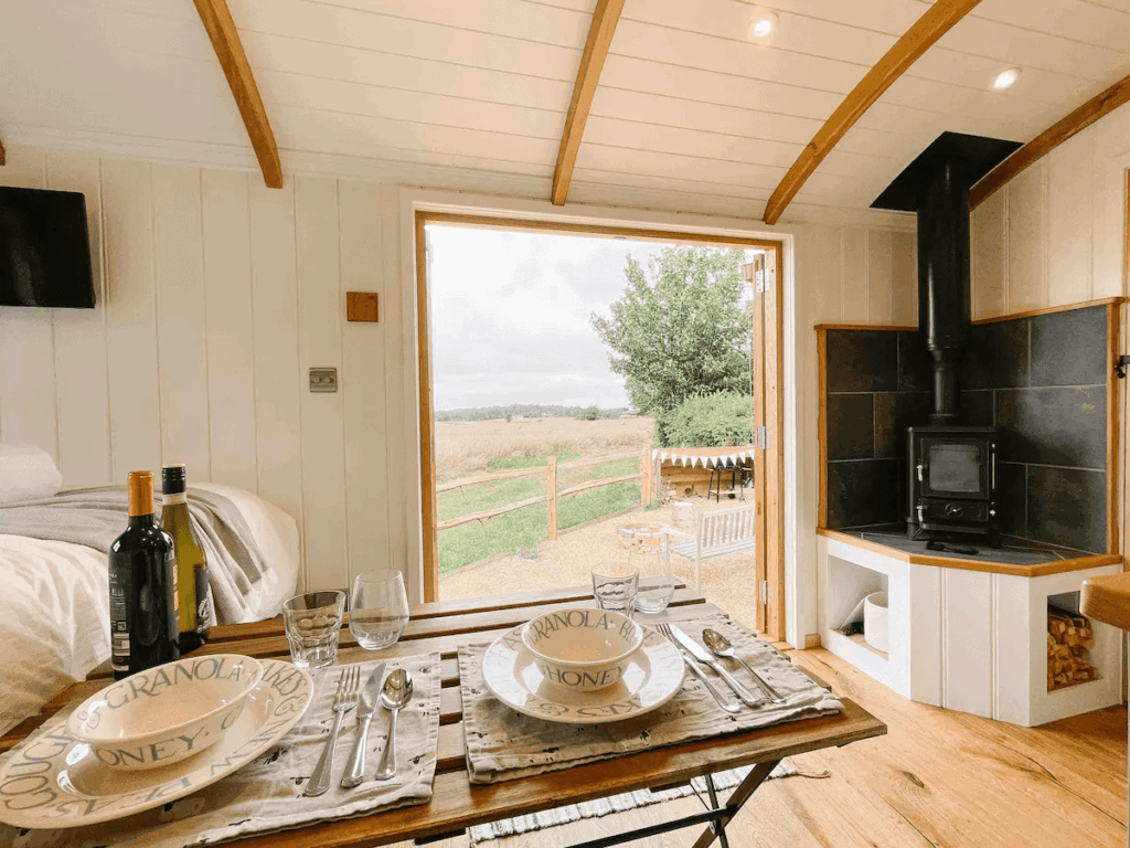 home ideas for wood burning stove