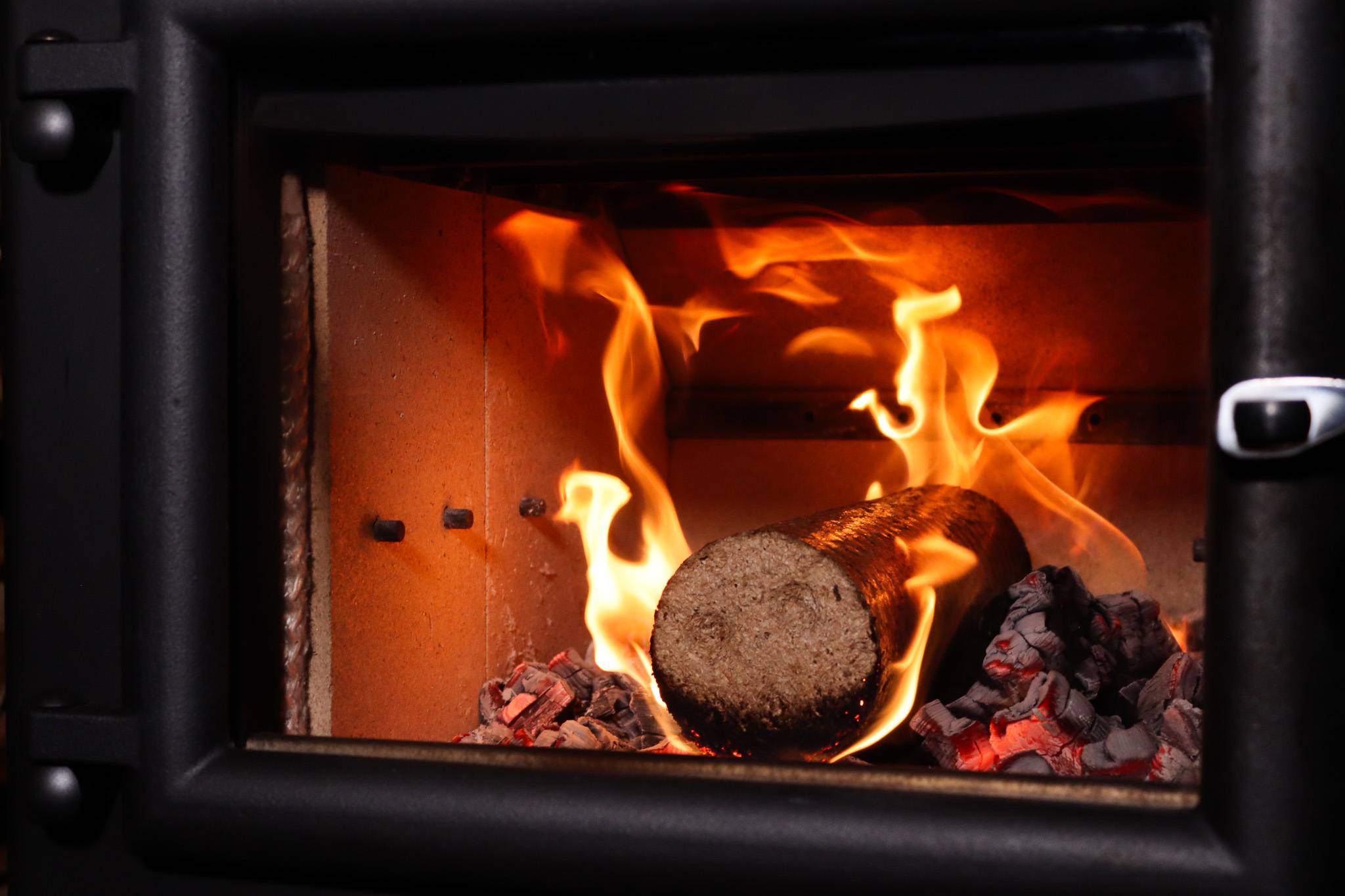 Bio Briqs Catching Fire