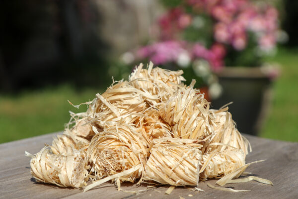 Pile of Love Logs Wood Wool Firelighters